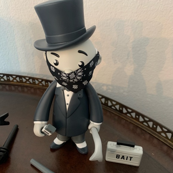 bait | Art | Bait X Monopoly X Switch Collectibles Mr Pennybags Grey ...